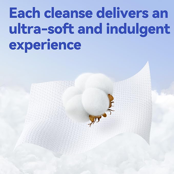 Winner XL Disposable Face Towels, 100% Cotton, 55 Count (Pack of 1)