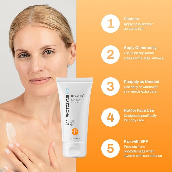 Photozyme Anti Aging Face & Body Lotion, Helps Improve Sun Damage, 2 fl oz