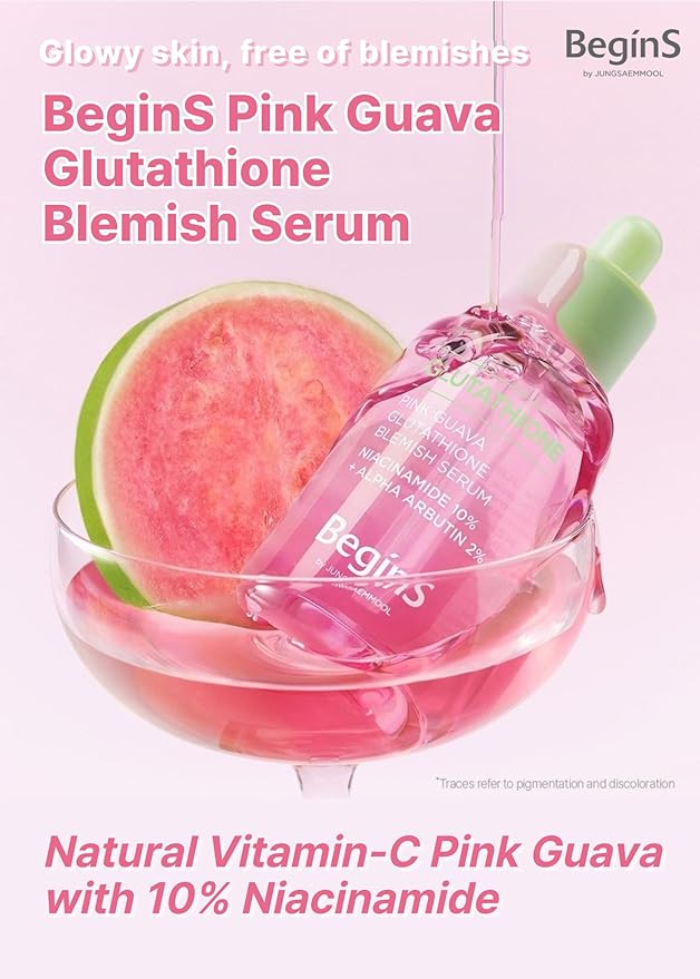 Glutathione Blemish Serum | Niacinamide 10%, Alpha Arbutin 2% (1.01 Fl Oz)