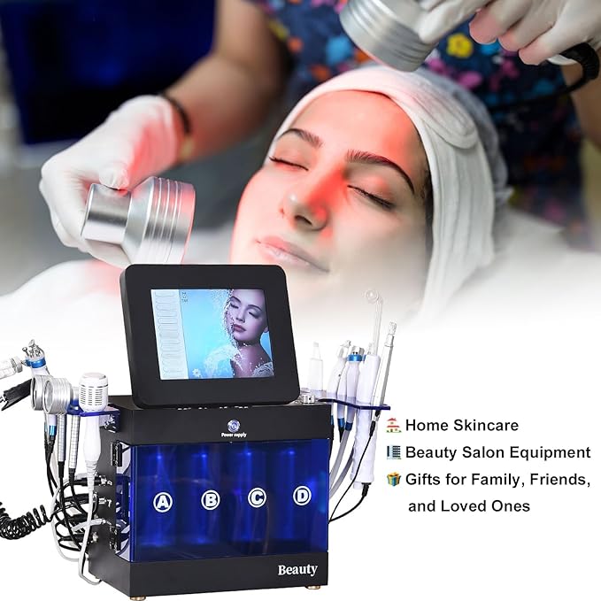 14 in 1 Hydrogen Oxygen Facial Machine Skin Care Hydrodermabrasion Device