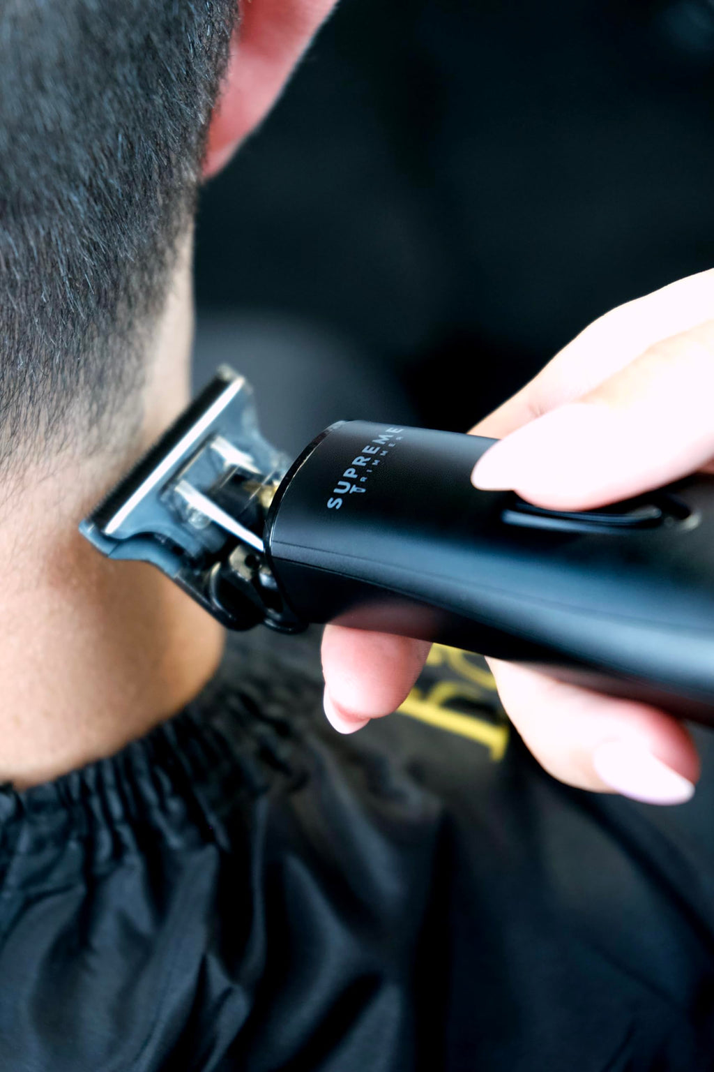 Supreme Trimmer Professional T Shaper | Cordless Hair & Beard Liner for Men | Low Noise, Precision Edger Clippers | Ideal for Sensitive Skin, Kids & Elderly | Barber & Home Use