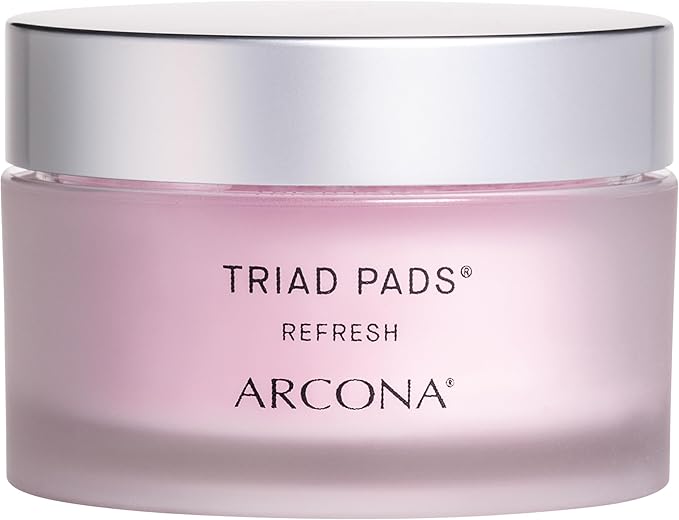 ARCONA Cranberry Triad Milky Toner Pads – Vegan Milky Toner for Face | Brightening & Hydrating Rice Toner for Face | Phyto-Nutrients & Essential Fatty Acids (45 Count)