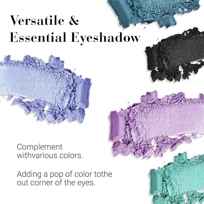 FeiCuiYun Shimmer Single Eye Shadow Palette Makeup, Mint Green Shimmer Monochrome Eyeshadow Halloween Birthday Party Wear For Green Blue Eye, Pigmented Waterproof Sombras Para Ojos