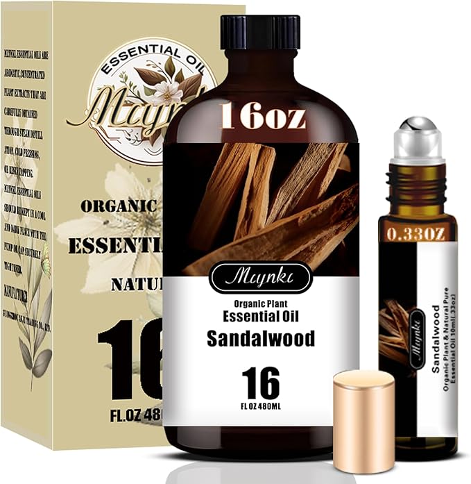 MLYNKL Sandalwood Essential Oil,Sandalwood Oil for Home,16 fl oz
