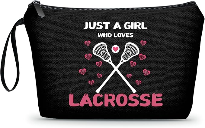 ARIOSEY lacrosse gifts for girls, Small Makeup Cosmetic bag
