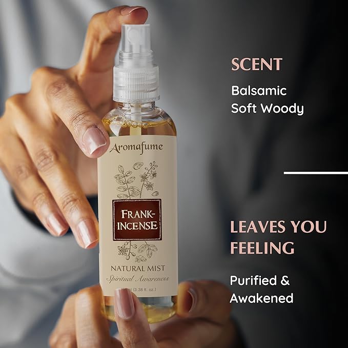 Frankincense Natural Resin Air Freshener Spray, 100ml, Aromafume