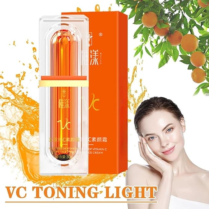New Irven Five Vitamin C Tone-Up Cream, Brightening Face Moisturizing Makeup Cream Deep Hydration Toning Light Cream Conceal Pores,Tone Correcting BB Cream Tone-Up Lazy Concealer Face Cream