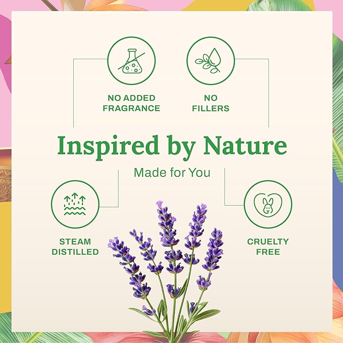 SVA Lavender Essential Oil 4 Fl Oz – for Diffuser, Skin & Hair Care – Ideal for Massage & DIY Blends – with Dropper