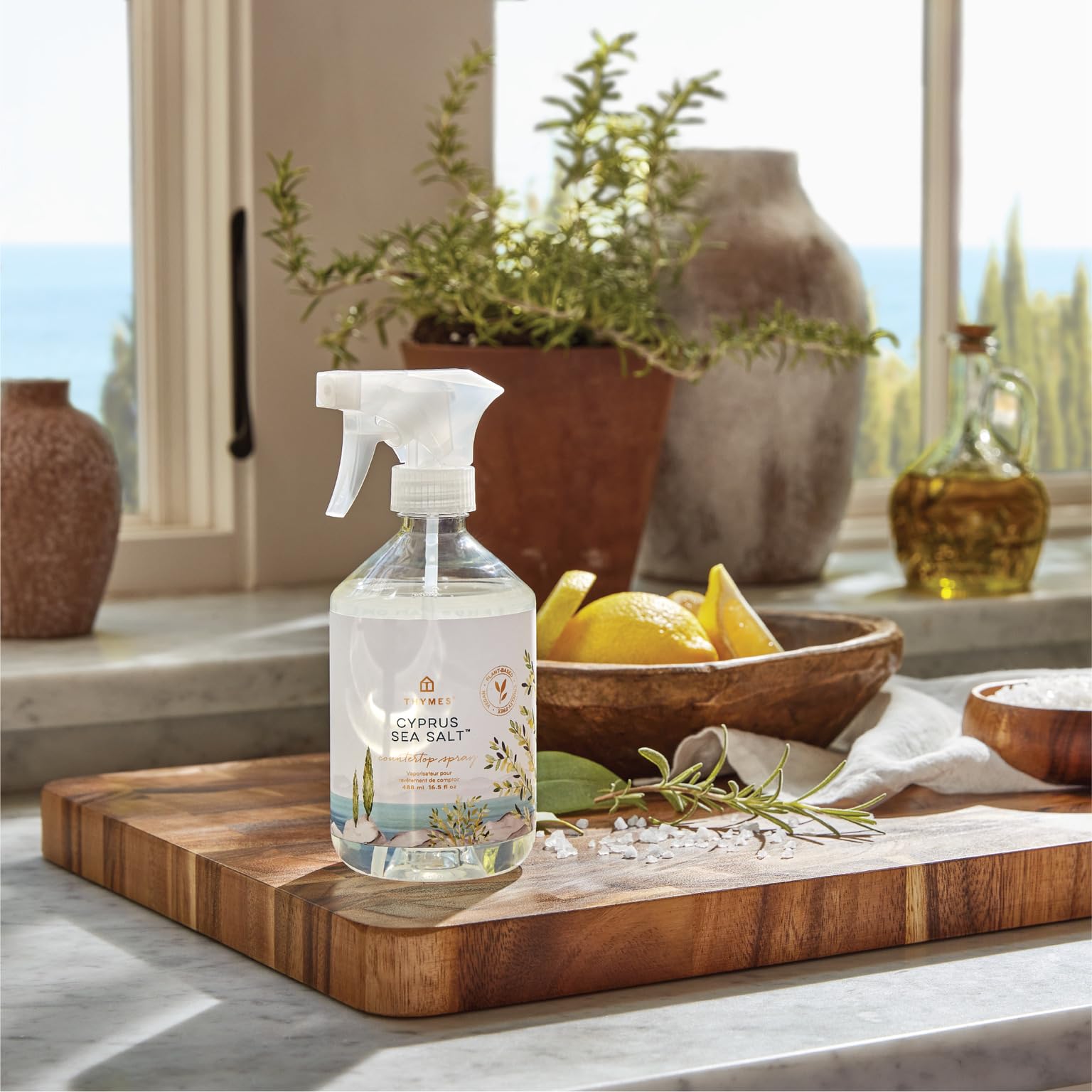 Thymes Cyprus Sea Salt Countertop Spray (16.5 fl oz)