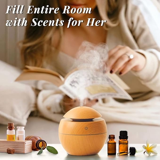 HIQILI Women Fragrance Oil Trial Set, Essential Oils for DIY