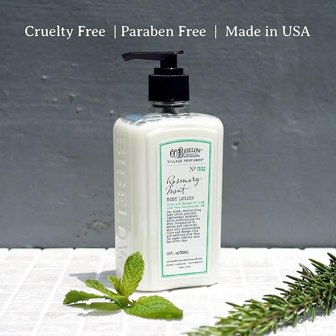 C.O. Bigelow Rosemary Mint Body Lotion, 10 fl oz