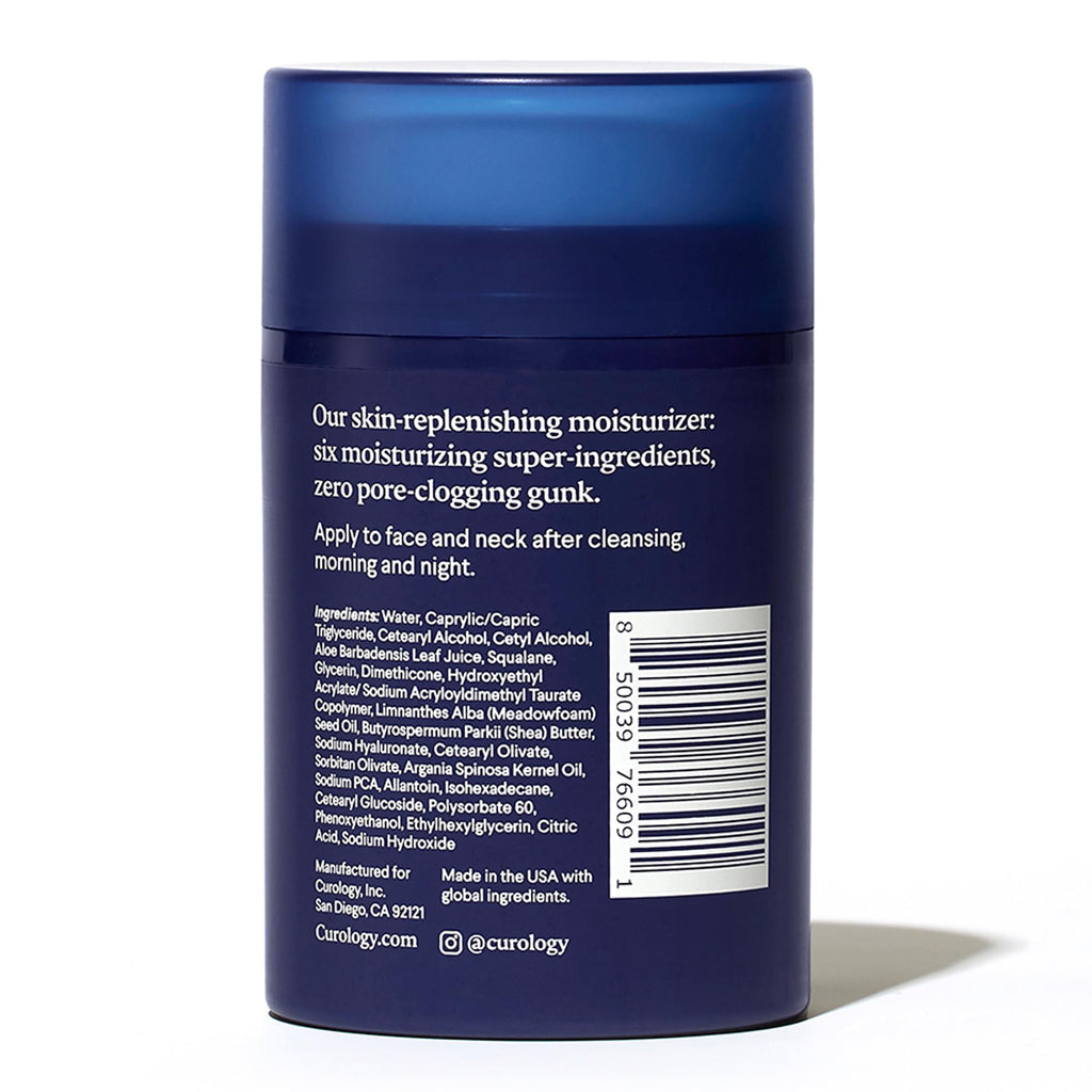 Curology Face Moisturizer for Dry Skin, Hyaluronic Acid Cream, Shea Butter