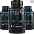 3 Pack Omega-3 Fish Oil, 800mg EPA & 600mg DHA, Burpless, 180 Softgels