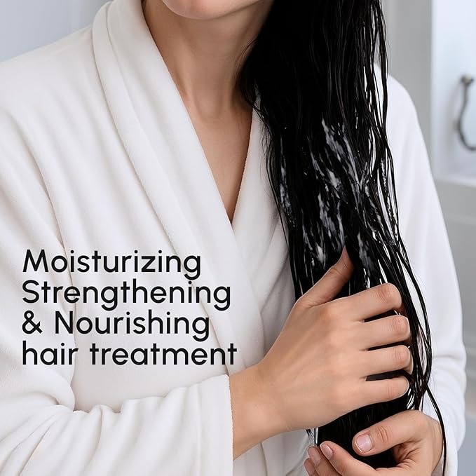 MAREE Leave-In Conditioner Hair Gloss for Dry Damaged Hair, Leave-In Conditioner for Curly Hair, Color Treated