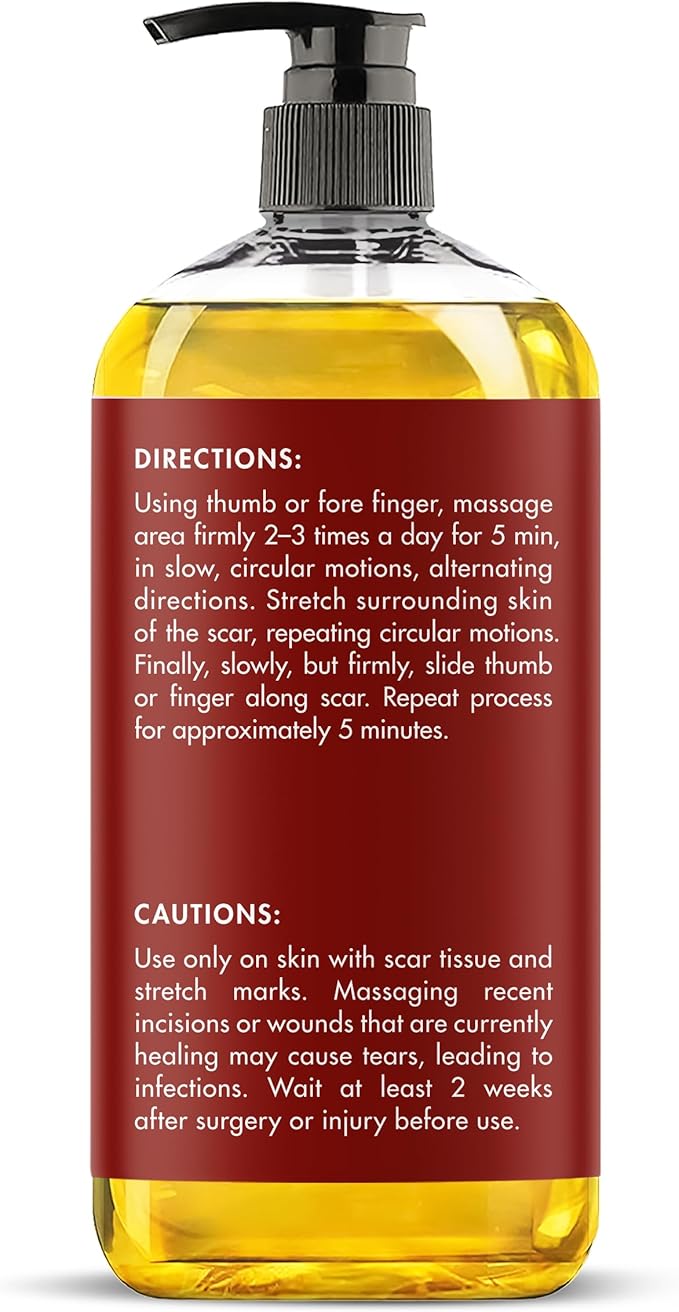 MAJESTIC PURE Frankincense Scar & Stretch Massage Oil for Massage Therapy- Refreshing and Relaxing- Natural Oils with Frankincense Essential Oil- All Skin Types- Men and Women Massage Lotion- 8 fl oz
