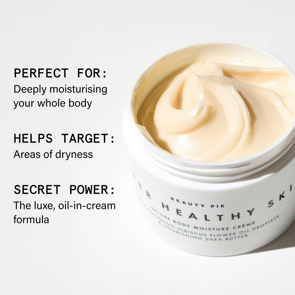 Beauty Pie Super Healthy Skin Deluxe Body Cream | Non Greasy | 8.45oz