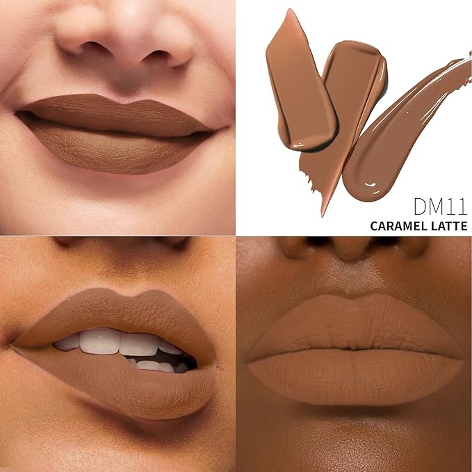 Depuplum Brown Lipstick Matte for Women Color Stay Long Lasting Lipsticks