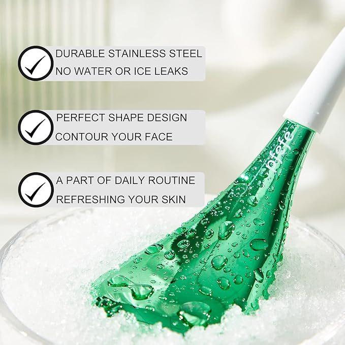 Ice Globes for Face Eyes, Cryo Sticks Facial Skin Care Tools for Puffy Eyes