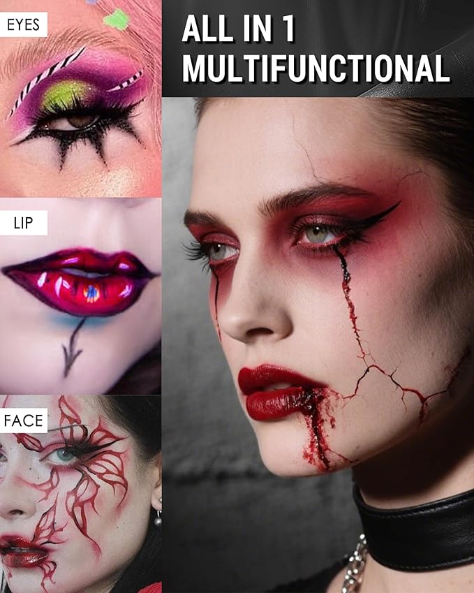 Caedelfly Velvet Matte Lipstick, Purple Lipstick for Women, Halloween-12