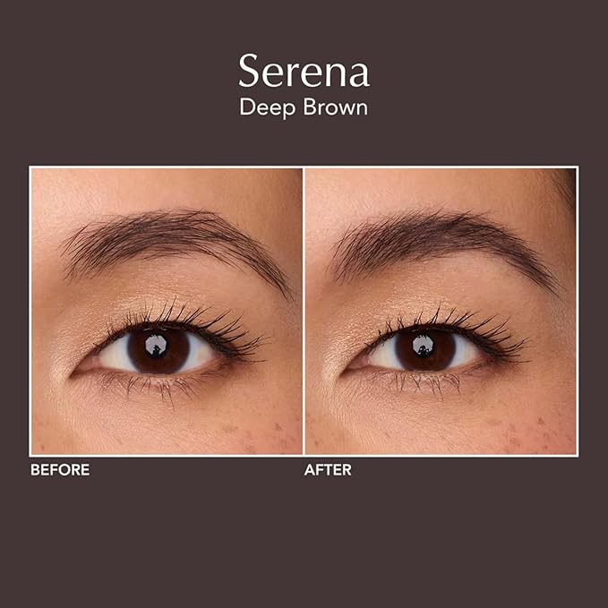 Thrive Causemetics Infinity Waterproof Eyebrow Pencil, Deep Brown Shade