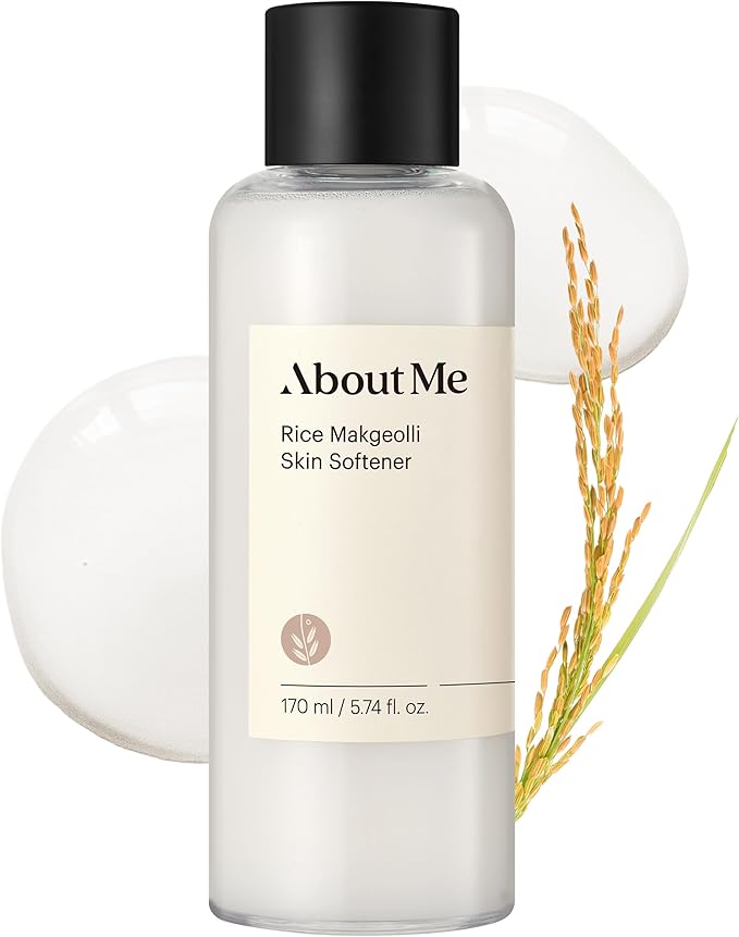 About Me Korean Milky Rice Toner, Makgeolli Ferment, 5.74 fl oz