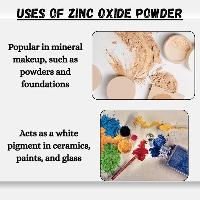 Essencea Zinc Oxide Powder 1lb, 16 Ounces