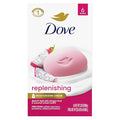 Dove Dragon Fruit Beauty Bar Soap 6 Count, Nourishing Cleanser, 3.75 oz