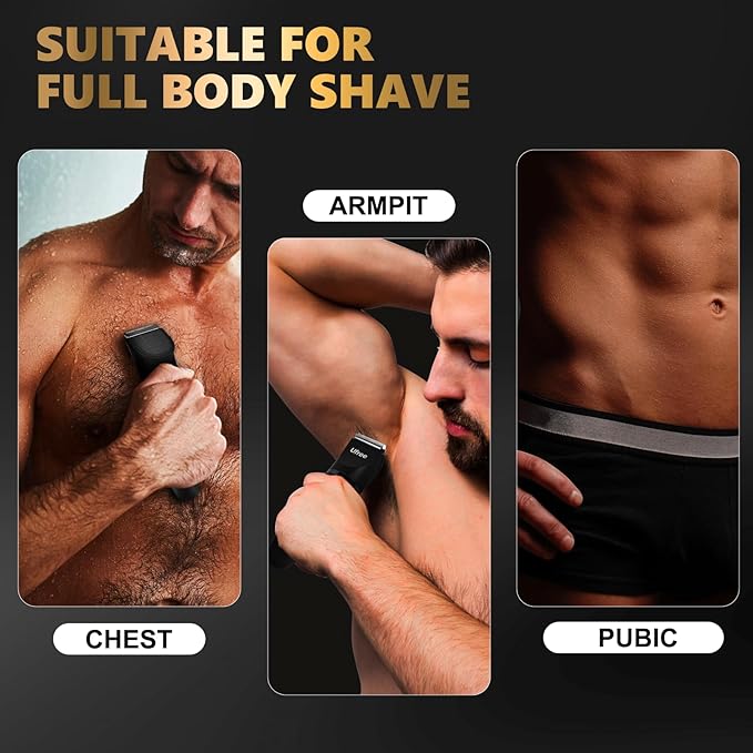 Ufree 3-in-1 Bikini Trimmer Electric Razors for Women, Body Hair Trimmer