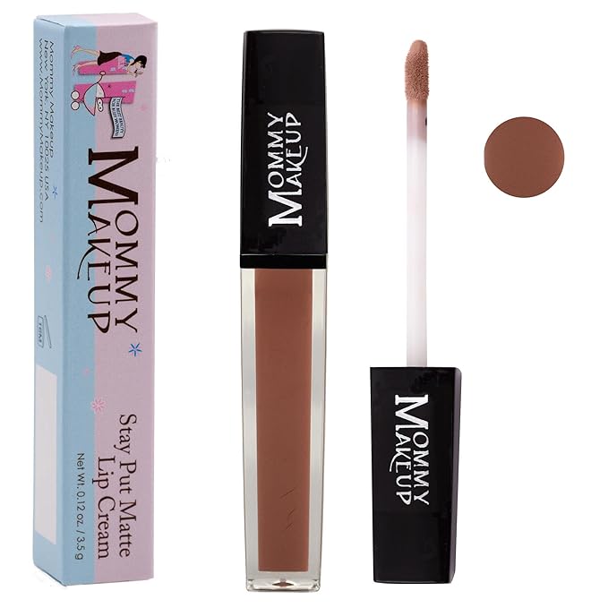 Mommy Makeup Stay Put Matte Lip Cream - Kiss-proof, Transfer-proof Lipstick