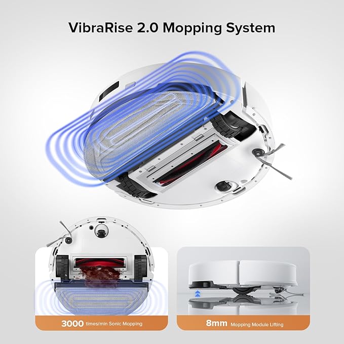 roborock Q10 S5+ Robot Vacuum and Mop, 10,000Pa Suction