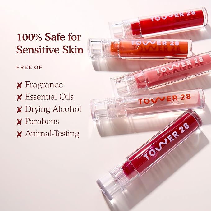 Tower 28 ShineOn Lip Gloss Jelly, Wild (0.13 oz)