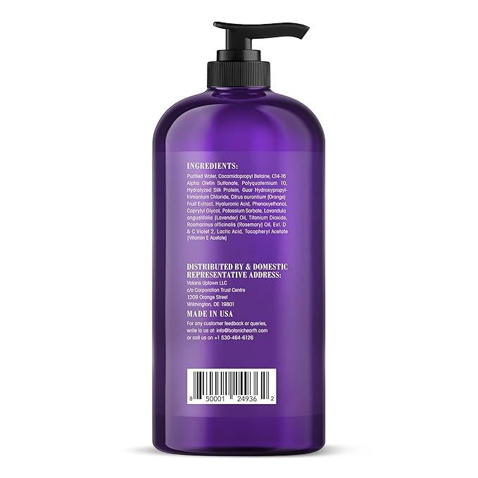 Botanic Hearth Purple Shampoo -16 Fl oz Each