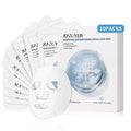 RAZUYEN Brightening & Hydrating Face Mask with Niacinamide, 10 Packs