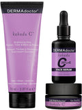 DERMAdoctor Kakadu C, Daily Vitamin C Brightening Kit, Anti-aging skincare for dry, dull skin