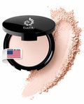 Organic Pressed Setting Powder, Talc-Free, Translucent Matte Finish, Medium