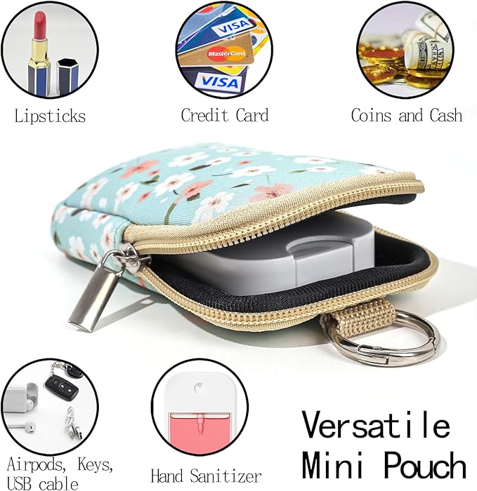 COOKOOKY 2 Pack Hand Sanitizer Holder compatible with Touchland