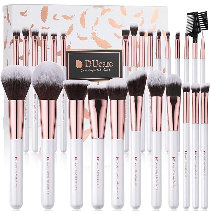 DUcare 27Pcs Makeup Brushes Professional Makeup Brush Set