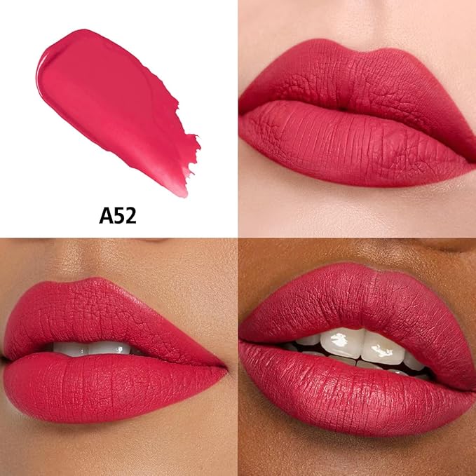 HANLADY Red Lipstick Long Lasting Lipsticks for Women Smudgeproof