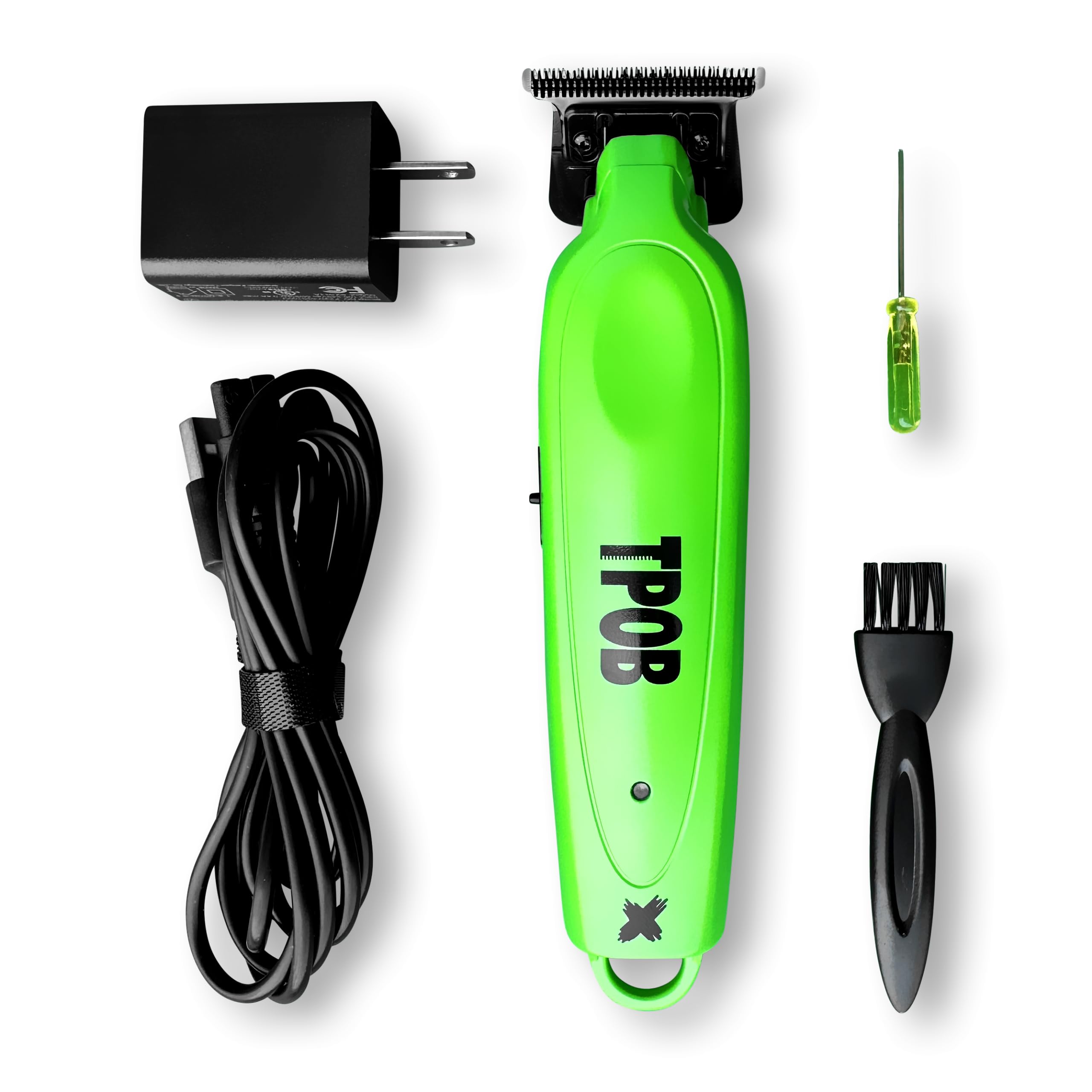 TPOB X Digital Brushless 7200rpm Professional Hair Trimmer Hair Clippers for Men, Psycho Blade Trimmer Cordless Rechargeable Edgers Clippers