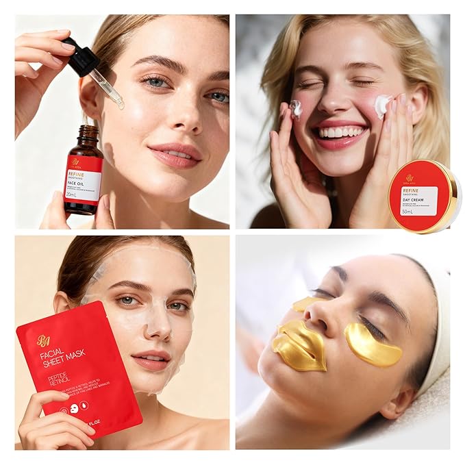 Gifts for Women, Birthday Gifts, 23 Pcs Rose Hydrating Face Skin Care Gifts Set for Women, Bath and Body Gifts Basket Set, Spa Day Gifts Set, Present, Christmas, Anniversary, Bridal Shower, Wife, Mom