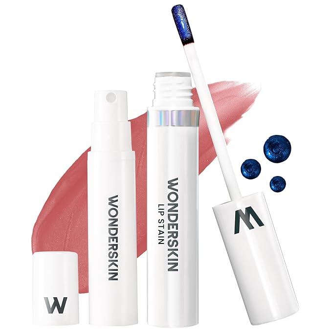 Wonderskin Lip Stain Kit – Long Lasting, Waterproof, Lip Tint Peel Off