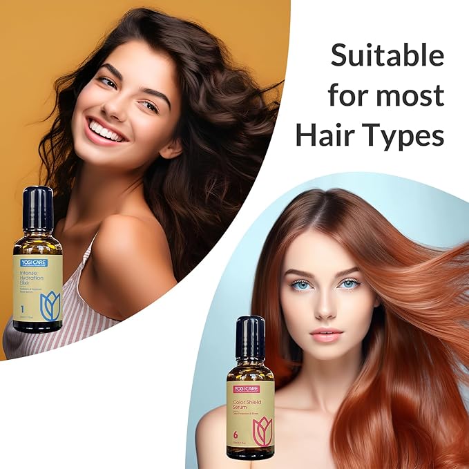 YOGI CARE Aroma Therapy Pre-Wash Hair Oil Serum 30ml / 1 Fl.oz (Volumizing & Thickening)