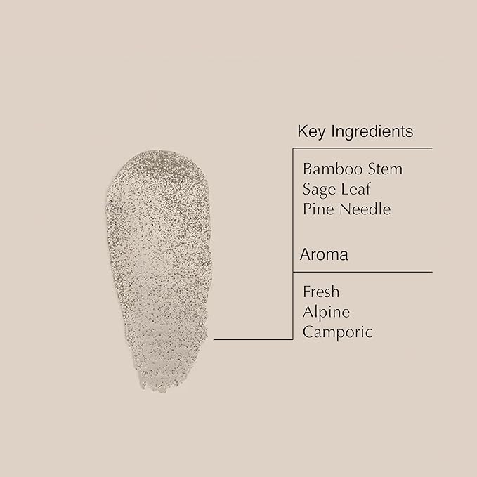 Aesop Redemption Body Scrub | Fine-Grain Exfoliating Body Polish with Bamboo, Pumice & Sage | Smoothing, Cleansing Scrub for All Skin Types – Fresh Alpine, Woody Aroma | 6.2 oz