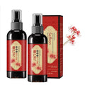 Baysea 2pcs Saffron Hair Spray, Saffron Hairs Blackening Spray, Japanese Saffron Essence Spray, Leaving Hairs Shiny Non-Frizzy