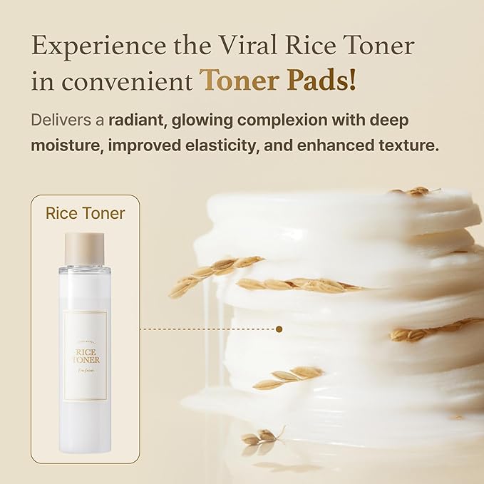 I'm From Rice Toner Pad, 60 Pads