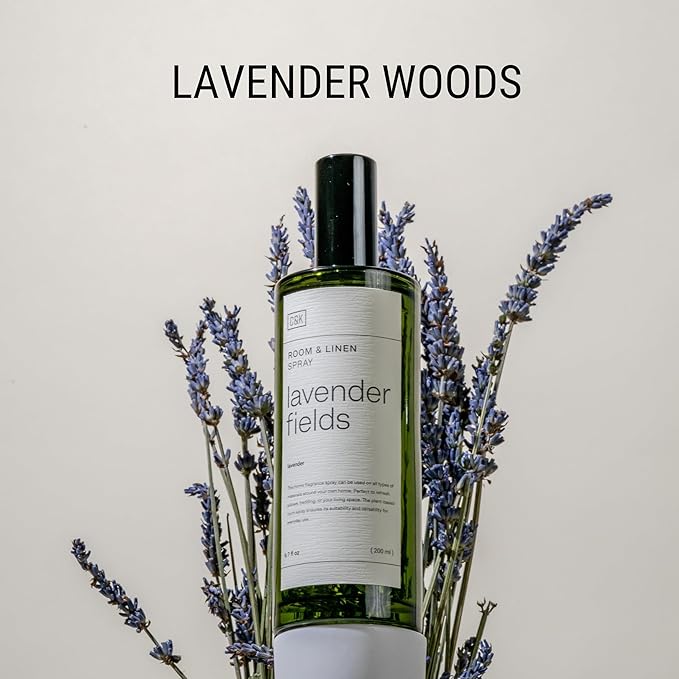 Craft & Kin Premium Lavender Room Spray – Long-Lasting Air Freshener for Home – Natural Essential Oil Linen & Pillow Spray – Odor Eliminator Aroma Mist for Bedroom & Washroom – 6.76 oz