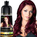 Herbishh Color Shampoo for Gray Hair Coverage (Burgundy) –Hair Dye 3-in-1 Shampoo- Colors in Minutes – Lasts Up To 2-3 Weeks – 500 mL – Ideal for Men & Women