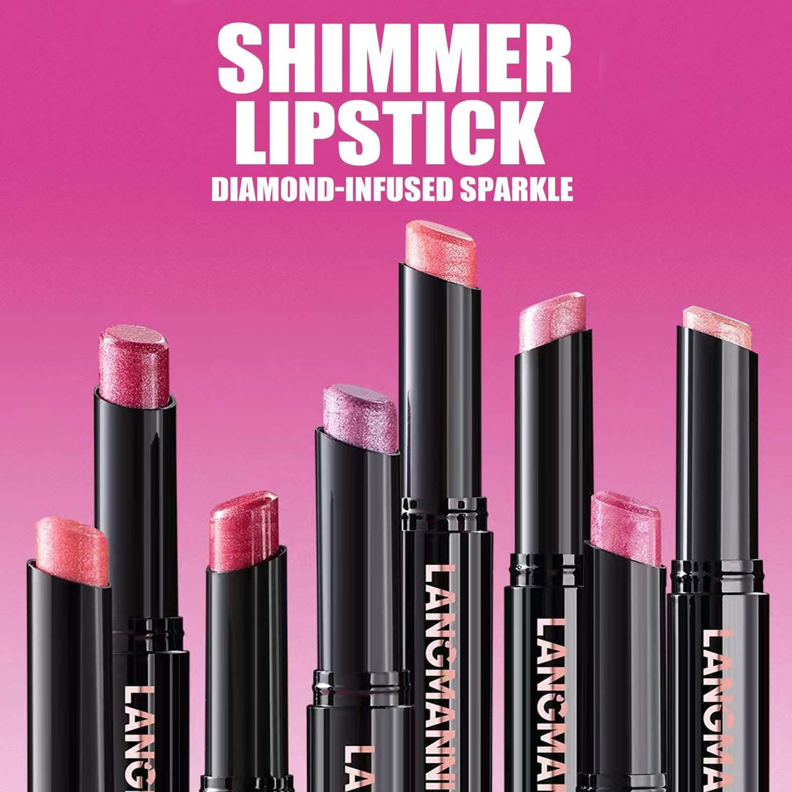 Nude Brown Lipstick For Women Matte Nude Glitter Shimmer Metallic Highly Pigmented Moisturizing Lip stick Hypoallergenic Waterproof Long Lasting Lipsticks Quick Makeup Lightweight Portable 10 #