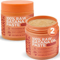 Lebanta Raw Batana Oil for Hair Growth - 100% Pure, Organic 4oz Batana from Honduras for Thick and Strong Natural Hair - Dr. Sebi Unrefined Cold Pressed Cosmetic Scalp Mask for Men & Women (2 Pack)
