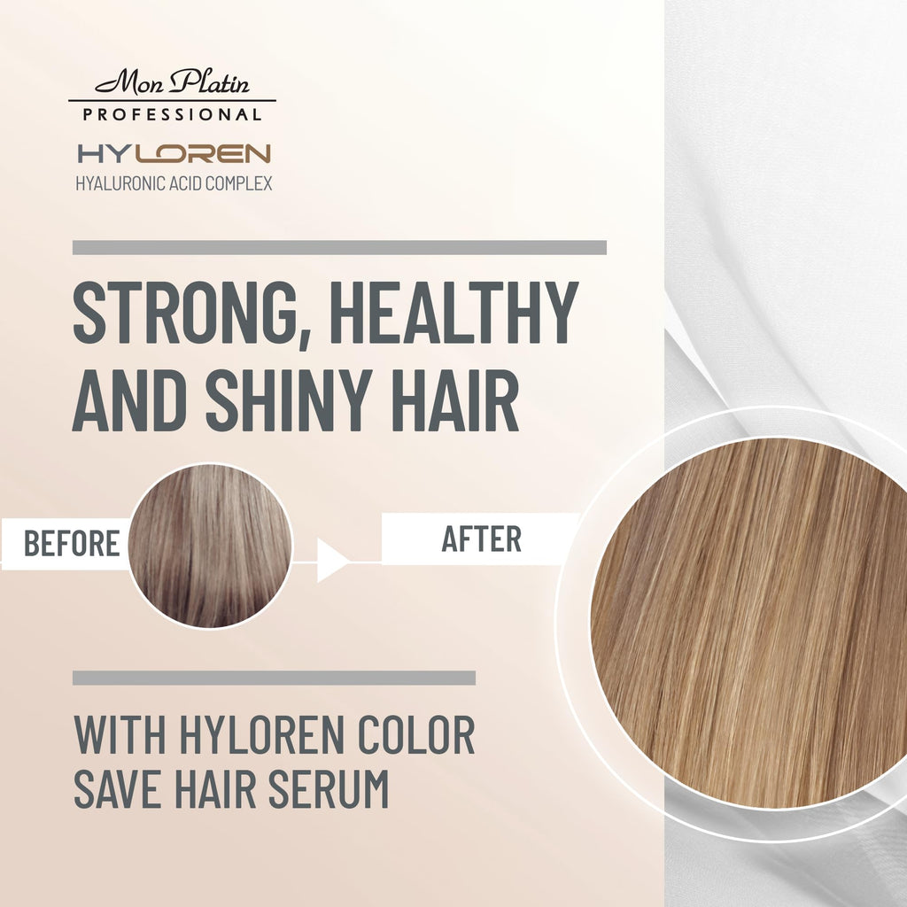 Color Save Serum with Hyaluronic Acid for Colored, Damaged, Repair Treatment, Prevents Fading, Anti Frizz for Soft, Shiny, Healthy Hair 50ml